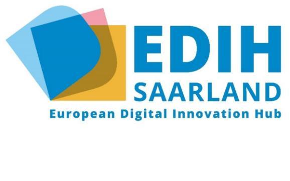 Logo EDIH Saarland
